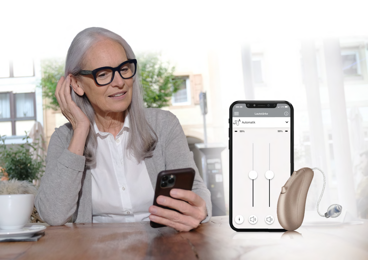 App-Steuerung von Bluetooth-Hörgeräten
